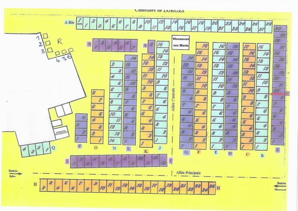 Plan Cimetière